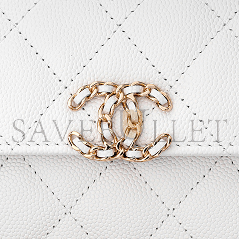 CHANEL DIAMOND CHAIN FLAP BAG AP3238 (18*10*4.5cm)